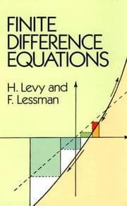 Tapa de Finite difference equations