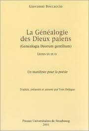 Tapa de La Généalogie des Dieux païens - Genealogia Deorum Gentilium, livres 14 et 15