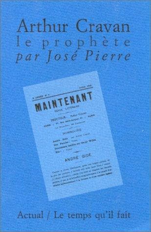 Tapa de Arthur Cravan, le prophète