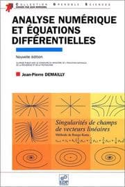 Tapa de Analyse numerique et équations differentielles