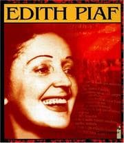 Tapa de Edith Piaf en bande dessinée