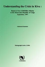 Tapa de Understanding the Crisis in Kivu