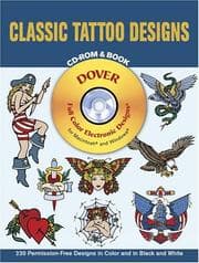 Tapa de Classic Tattoo Designs CD-ROM and Book