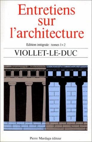 Tapa de Entretiens sur l'architecture