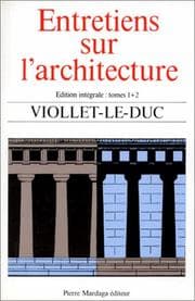 Tapa de Entretiens sur l'architecture