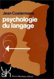 Tapa de Psychologie du langage