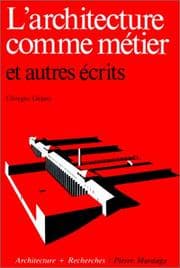 Tapa de L architecture comme metier
