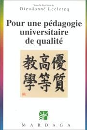 Tapa de Pour une pédagogie universitaire de qualité