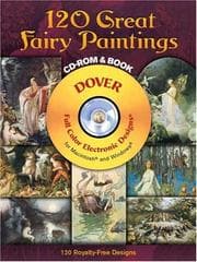 Tapa de 120 Great Fairy Paintings CD-ROM and Book
