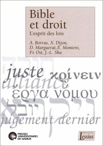 Tapa de Bible et droit
