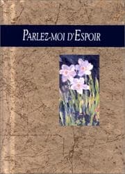 Tapa de Parlez-moi d'espoir