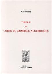 Tapa de Théorie des corps de nombres algébriques