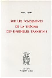 Tapa de Sur les fondements de la théorie des ensembles transfinis