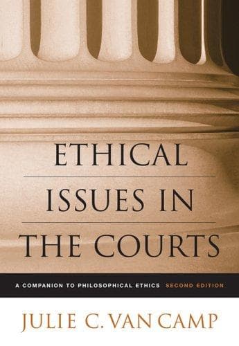 Tapa de Ethical Issues in the Courts