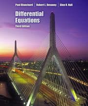 Tapa de Differential equations