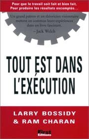 Tapa de Tout est dans l'exécution