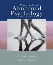 Tapa de Essentials of Abnormal Psychology