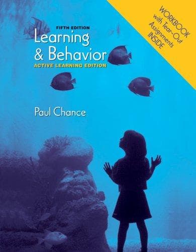 Tapa de Learning and Behavior