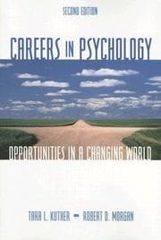Tapa de Careers in psychology