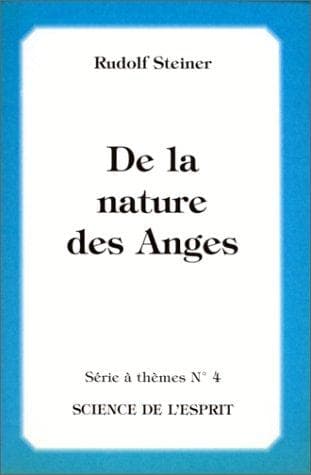 Tapa de De la nature des anges