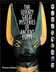 Tapa de The Seventy Great Mysteries of Ancient Egypt