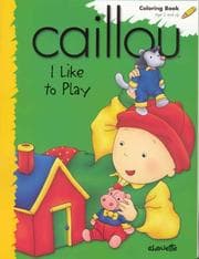 Tapa de Caillou I Like to Play