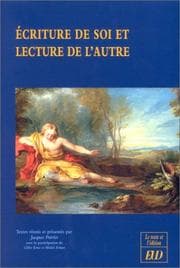 Tapa de Ecriture de soi et lecture de l'autre
