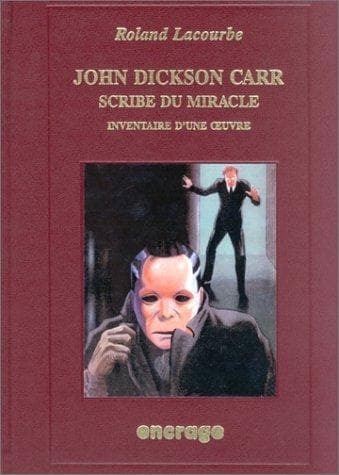 Tapa de John Dickson Carr, scribe du miracle