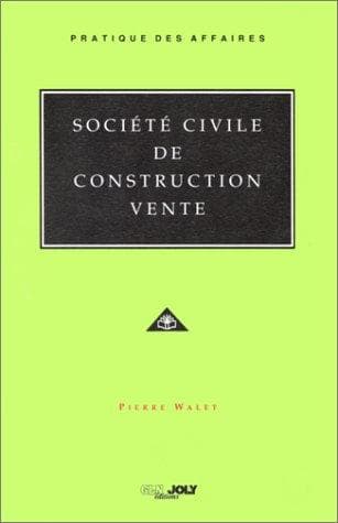 Tapa de Société civile de construction vente