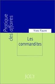 Tapa de Les Commandites