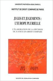 Tapa de Juges et jugements: l'Europe plurielle