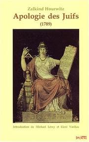 Tapa de Apologie des Juifs (1789)