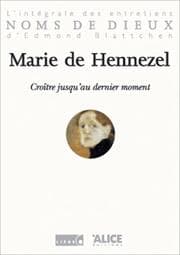 Tapa de Marie de hennezel-croire jusqu'au dernie