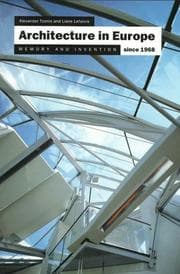 Tapa de Architecture in Europe