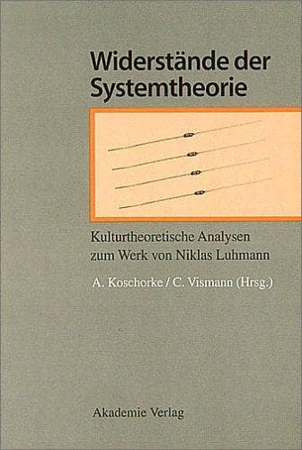 Tapa de Widerstände der Systemtheorie
