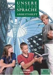 Tapa de Unsere Muttersprache, Sekundarstufe, neue Rechtschreibung, 5. Klasse, Neubearbeitung