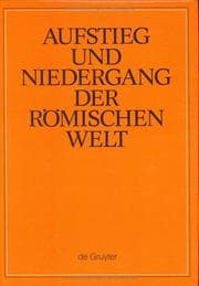 Tapa de Aufstieg und Niedergang der Römischen Welt