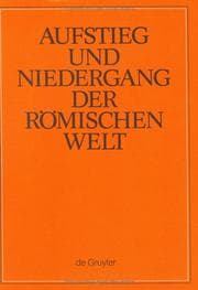 Tapa de Aufstieg und Niedergang der römischen Welt (ANRW)