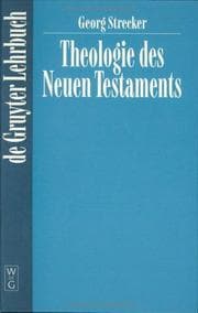 Tapa de Theologie des Neuen Testaments
