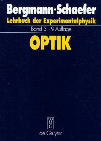 Tapa de Lehrbuch der Experimentalphysik Bd. 3