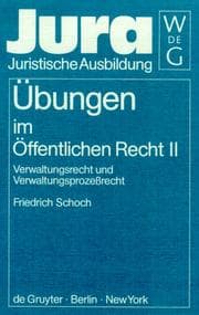 Tapa de Ubungen Im Offentlichen Recht II: Verwaltungsrecht Und Verwaltungsprozebrecht (Jura : Ubungen)