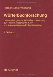 Tapa de Worterbuchforschung