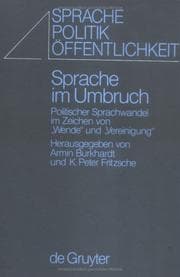 Tapa de Sprache Im Umbruch