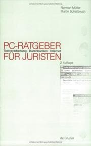 Tapa de PC-Ratgeber Für Juristen