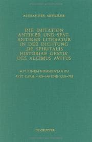 Tapa de Die Imitation Antiker Und Spatantiker Literatur in Der Dichtung