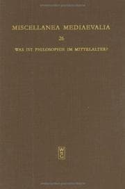 Tapa de Was ist Philosophie im Mittelalter? =