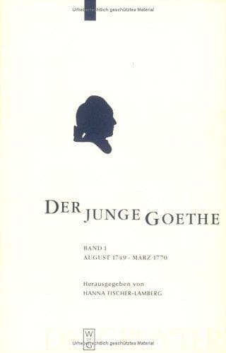 Tapa de Der Junge Goethe