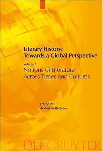 Tapa de Literary history