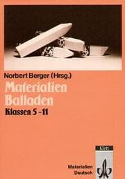 Tapa de Materialien Balladen. Klassen 5-11.