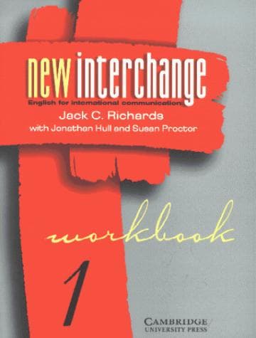 Tapa de New Interchange, Workbook